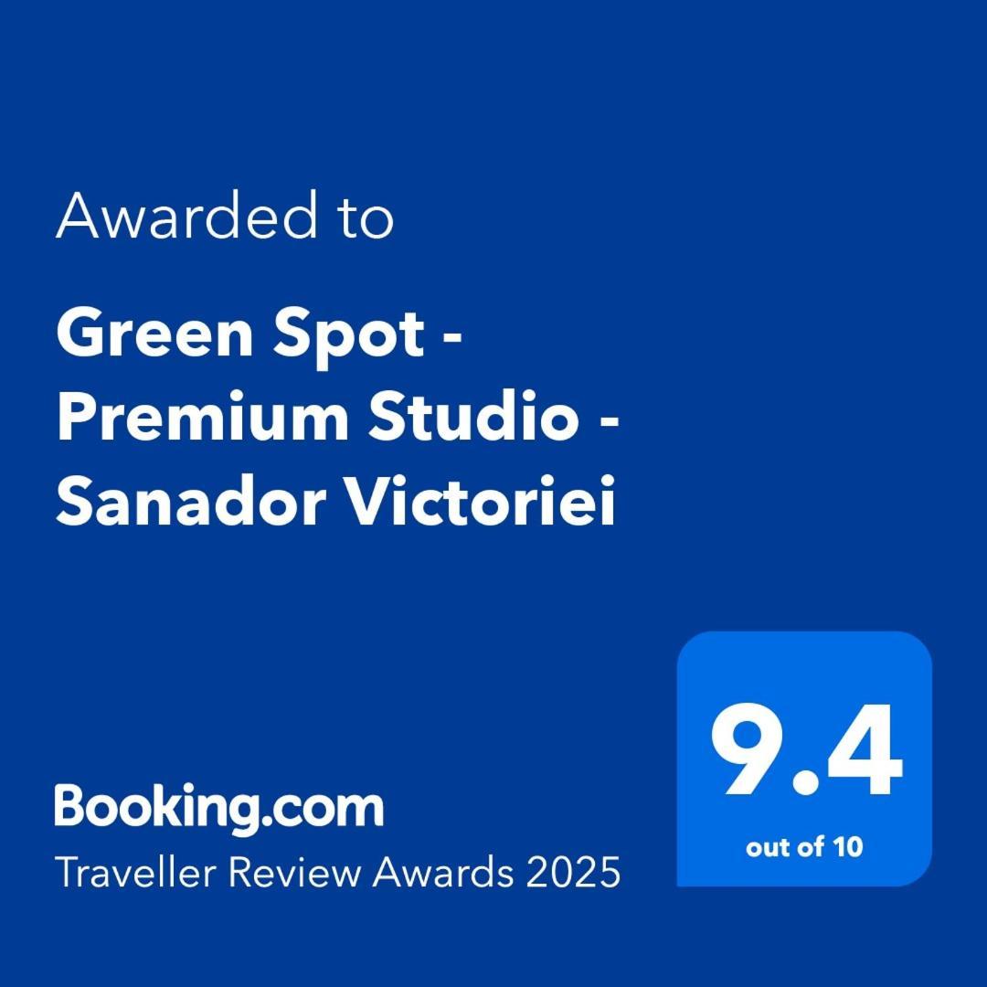 Green Spot - Premium Studio - Sanador Victoriei Bucarest Extérieur photo